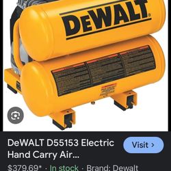 Dewalt Air Compressor 