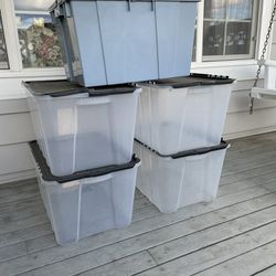 Flip Top Totes for Storage 