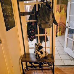 Coat and Shoe Rack
