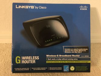 Linksys Wireless-G Router WRT54G2