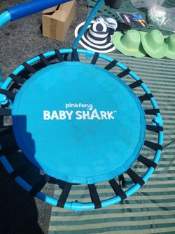 Baby shark trapoline