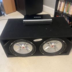 Automobile Subwoofer Setup