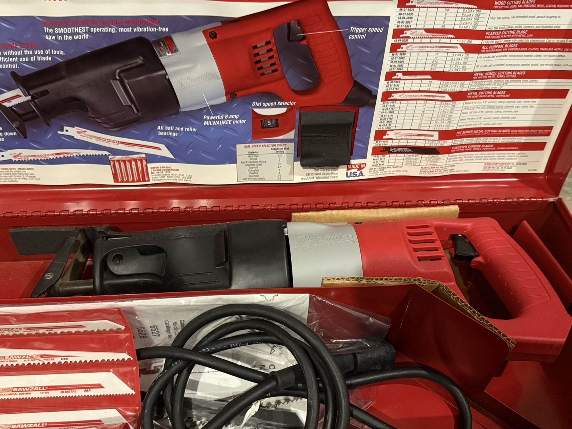 Milwaukee Heavy Duty High Performance Super Sawzall