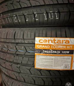 245/55/19 SET OF TIRES BRAND NEW