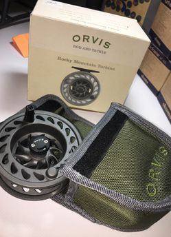 Fly reel brand new Orvis Rocky Mountain Turbine Large Arbor reel III 96gk  6100 for 5 6 7 weight for Sale in Novi, MI - OfferUp