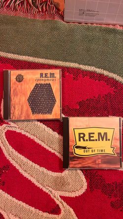 R.E.M. CD Lot – Eponymous & Out of Time