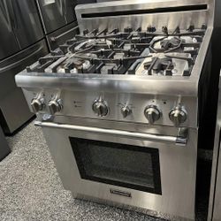 Thermador Stainless Steel Gas Range Stove 30 Inch