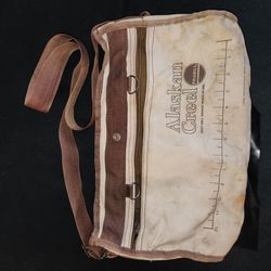 Frabill vintage canvas alaskan creel fishing bag for Sale in