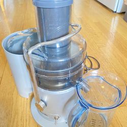 Centrifugal Juicer Manual Push Pulp Easy Wash 