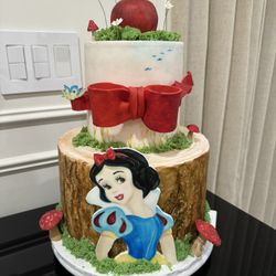 Snow White Faux Cake