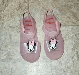 Old navy minnie mouse jelly sandals 9c