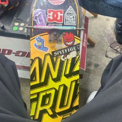 7.5 Santa Cruz Deck & Thunder Trucks 