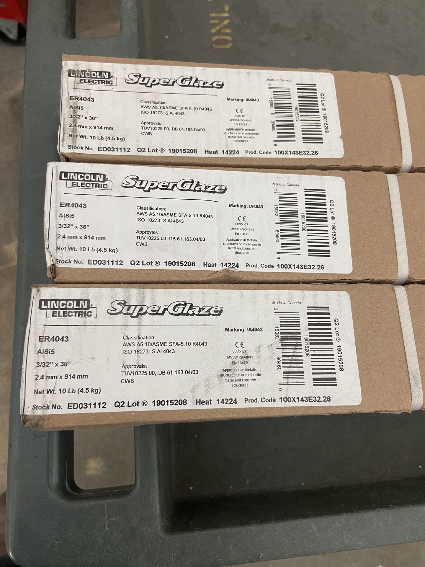 3/32” Aluminum TIG Wire