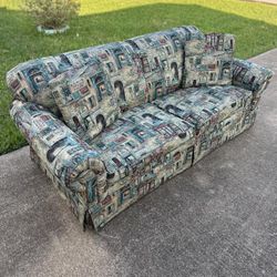 La-Z-Boy French Themed Sleeper Sofa