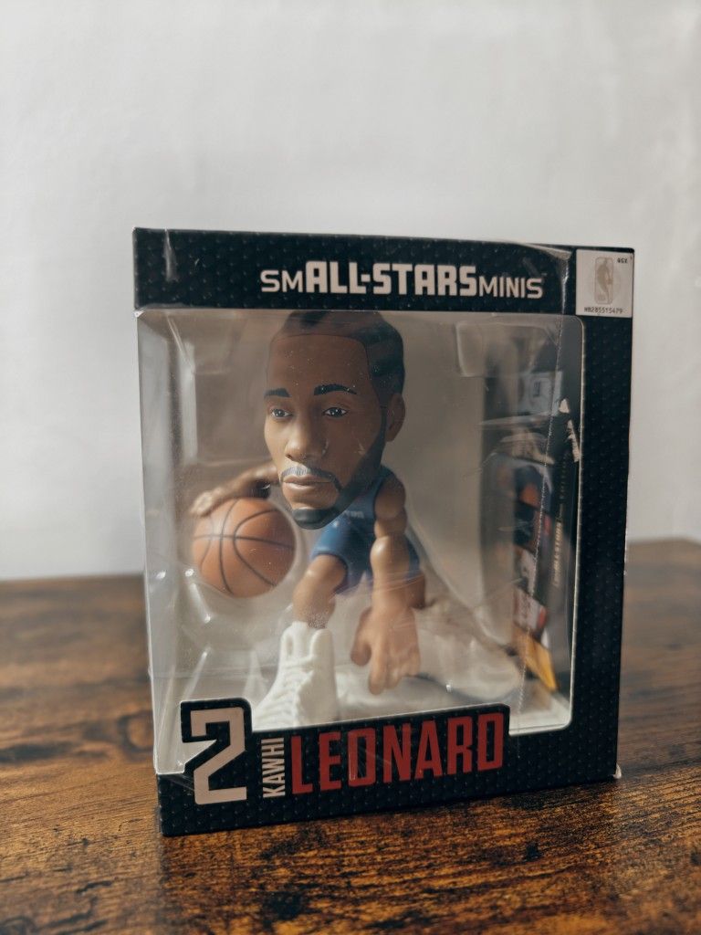 Excite USA Kawhi Leonard IconAI Mini 6" Small-Stars, Clippers, factory sealed