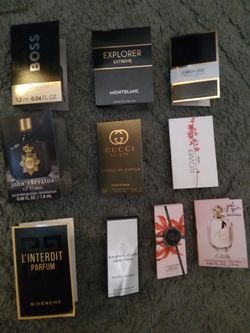 Various Perfumes & Fragrances