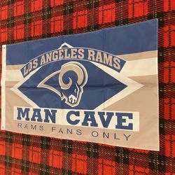 Brand New Los Angeles Rams Banner Flag 