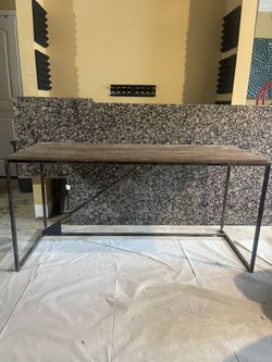 Desk-Bush Furniture Refinery 62W Industrial Desk