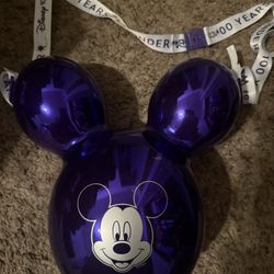 Mickey Mouse Balloon 100 Year Popcorn Bucket