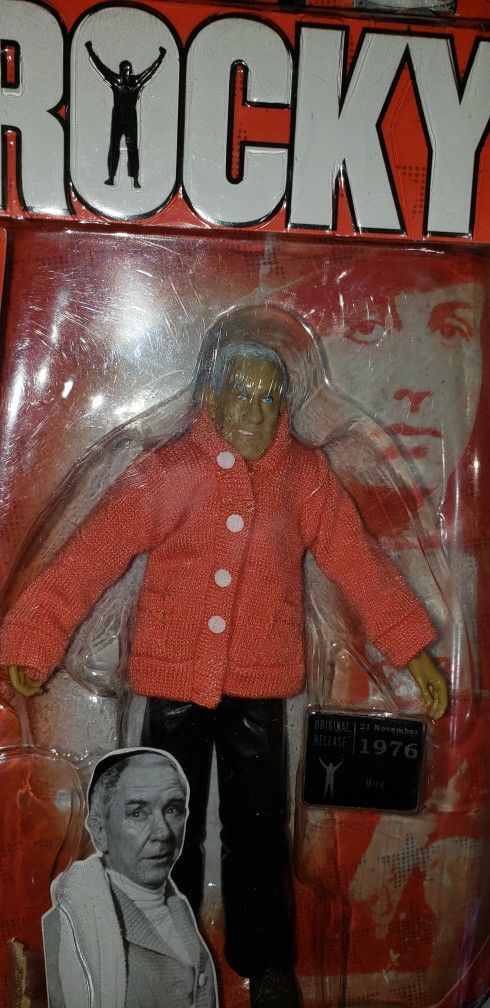 Rocky Balboa trainer Mick Burgess Meredith action figure