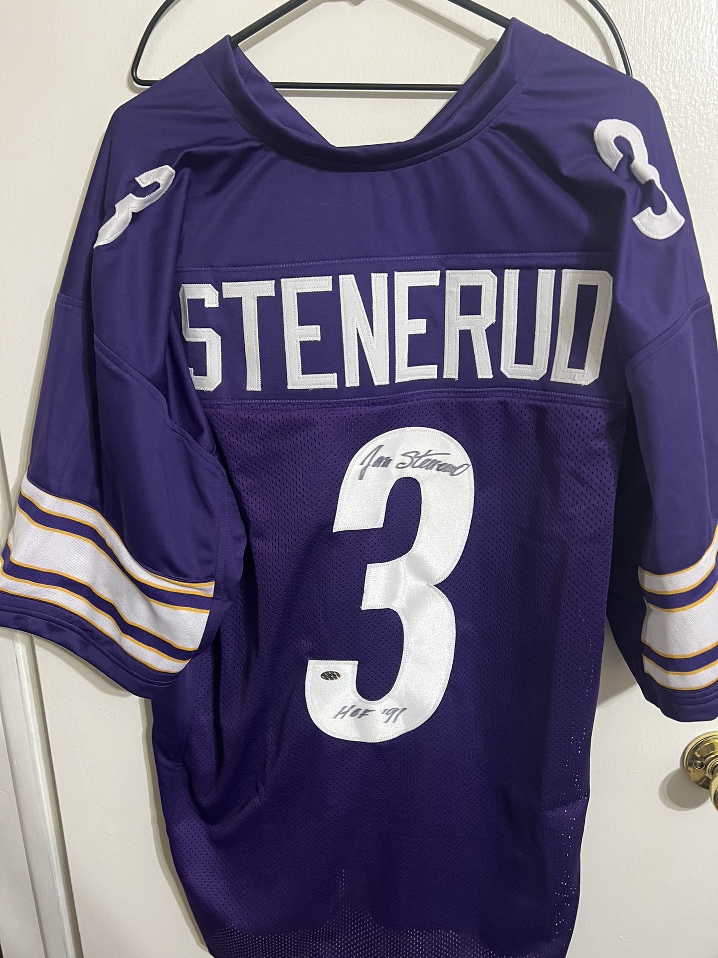 Signed jersey