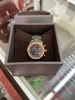 LeVian Swiss Made Chocolate Diamond Encrusted Watch mo. 048/500