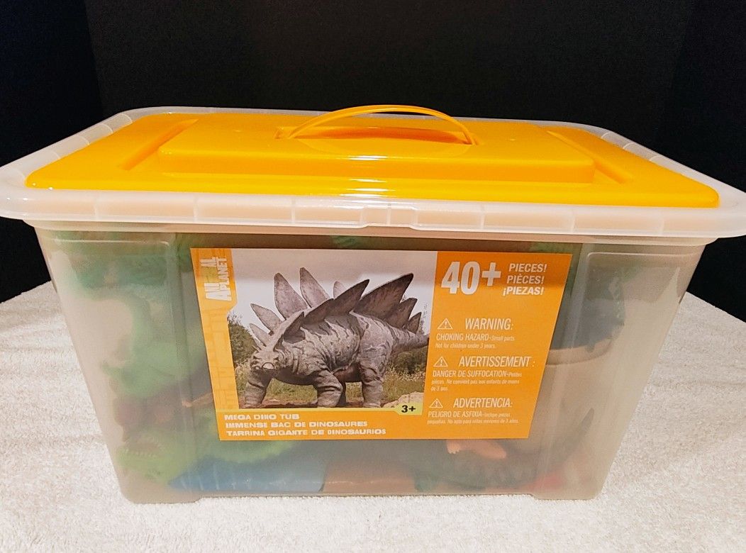 Animal Planet Mega Dino Tub 45 Pieces