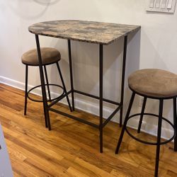 Kitchen table with matching stools