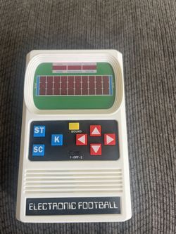 Electronic Football Game Classics Vintage Game 
