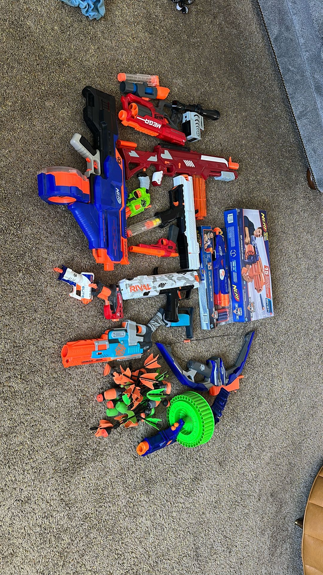 Brand New And Used Nerf Guns $50 OBO