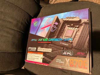 BNIB X870e carbon WiFi MSI