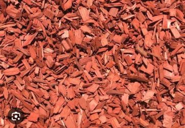 Free red mulch