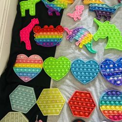 Over 100 of Pop It’s & Fidgets 