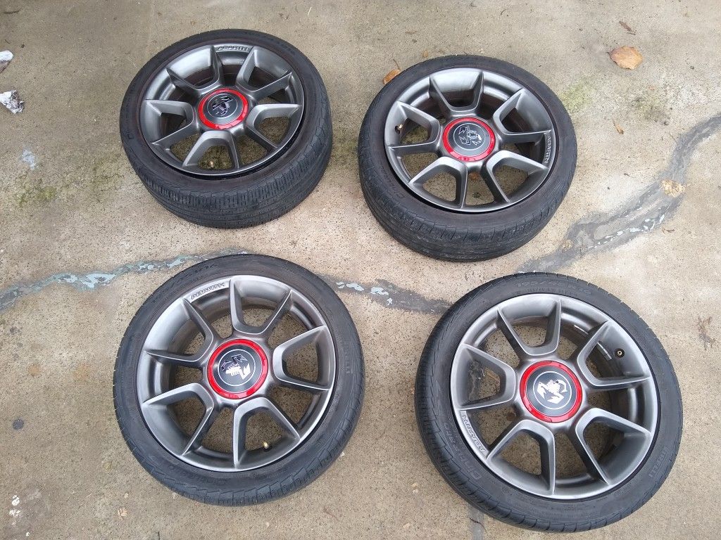 Fiat Abarth 500 16" Wheels With Tires