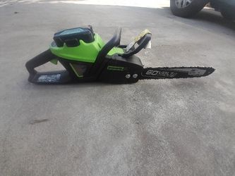 Greenworks Chainsaw $130 Price Firm