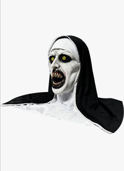 Nun Scary Latex Mask