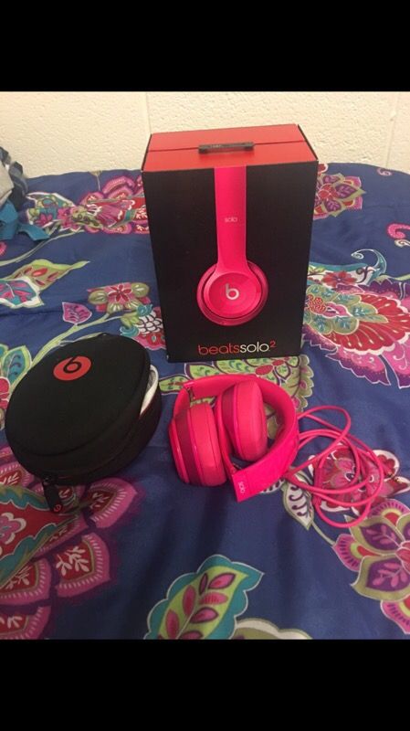 Beat headphone - pink - $160obo