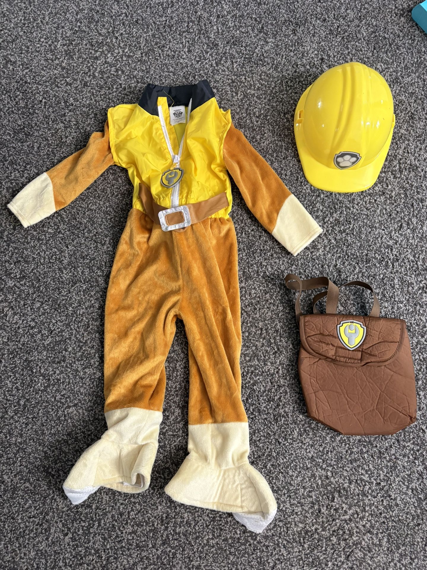 Paw Patrol - Rubble Costume (2T) - Great Condition