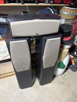 Infinity Floorstanding Speakers ( And Center Channel Speakers