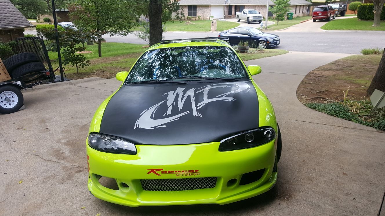Replica Brian O'Connor aka Paul Walker Mitsubishi Eclipse GS-T from the original Fast and Furious movie