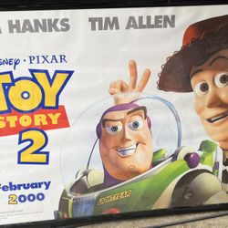 Toy Story 2000 Rare Poster In Perfect Condition