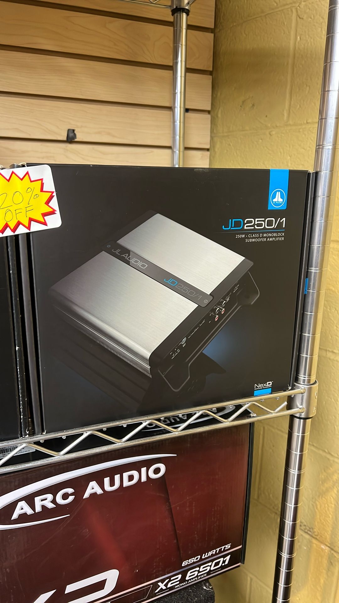 BRAND NEW JL AUDIO AMPLIFIER