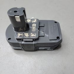 RYOBI 18v 2ah Lithium-Ion battery