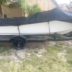 Boat And Trailer 250