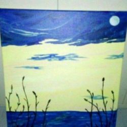 Beach Print on Canvas