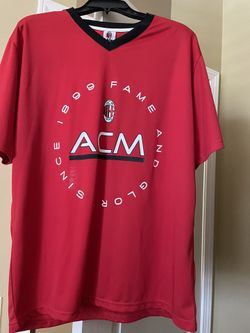 ACM Red Sports Shirt Size L