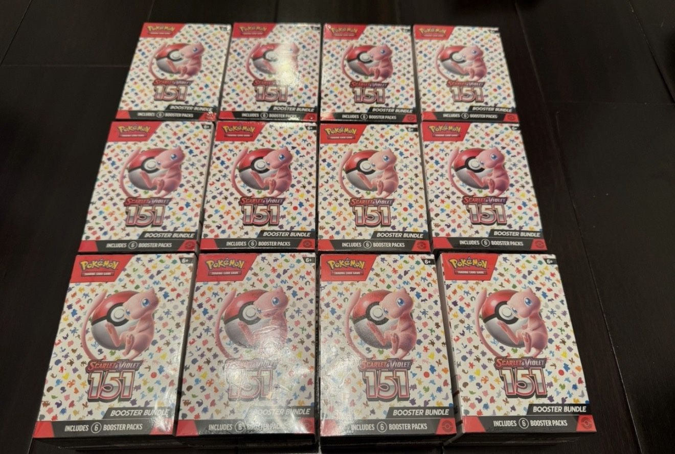 Pokemon 151 Booster Bundles