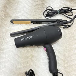 Plancha Y Secadora Revlon 