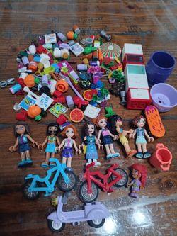 Lego friends figures and accessories