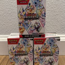 Prismatic Evolutions Booster Bundle